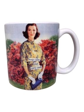 Mug Porcelain ANNE TAINTOR Cup 14 oz
